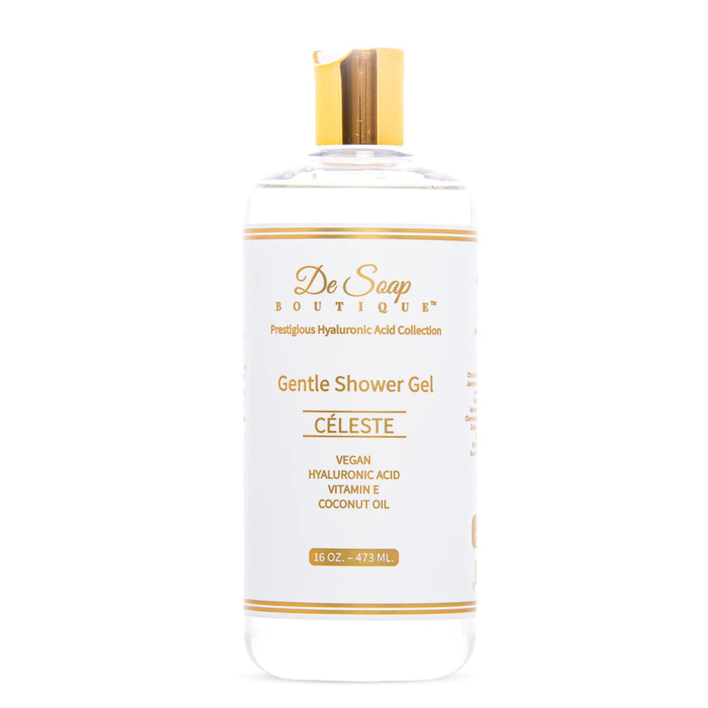 De Soap Boutique Céleste Gentle Shower Gel 16 oz High End Beauty