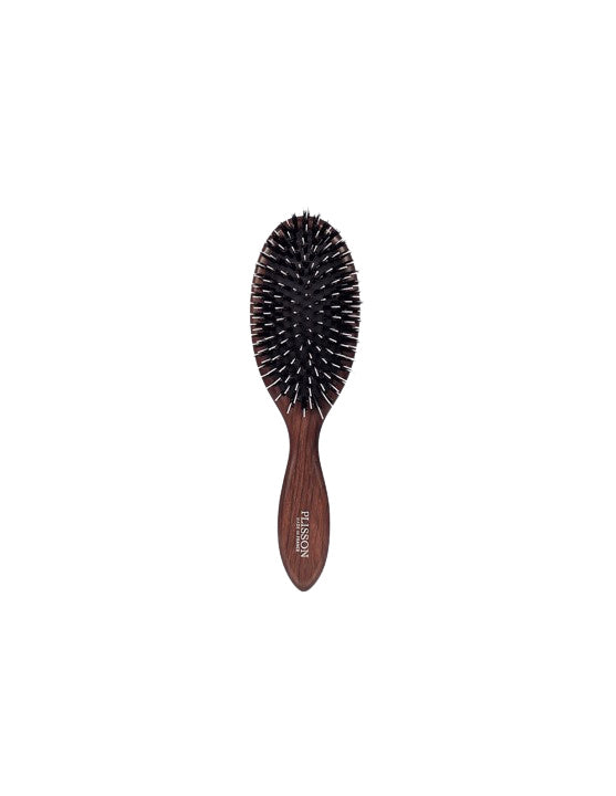 Plisson 1808 Large Hairbrush - Pure Boar Bristle and Nylon Pins