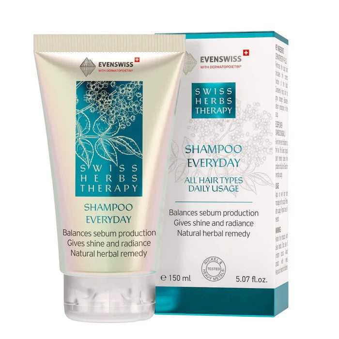 Evenswiss Shampoo Everyday - Swiss Herbs Therapy 150 ml/5.07 oz