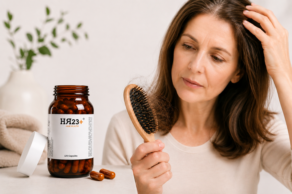 Hair Loss After Menopause: Why It Happens & How HR23+ May Help