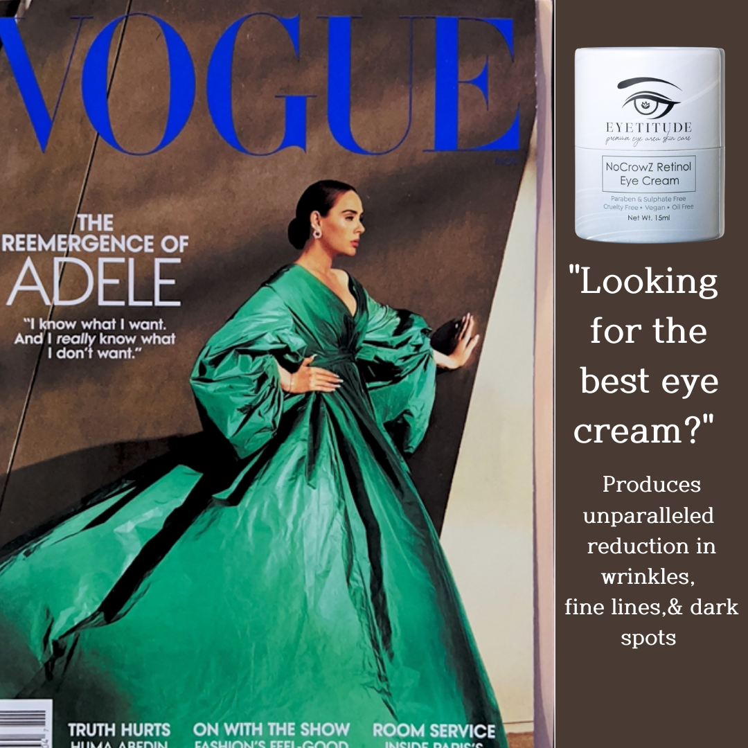 NoCrowZ Retinol Vogue Magazine!