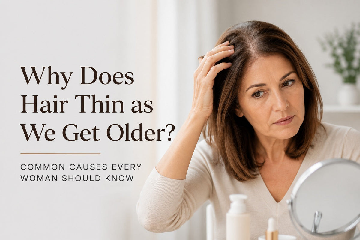Why Does Hair Thin as We Get Older? Common Causes Every Woman Should Know