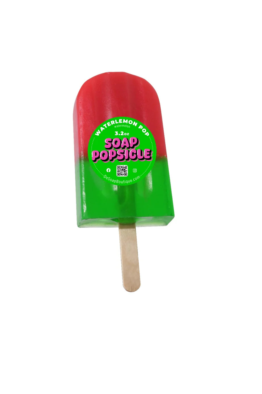De Soap Boutique Popsicle Soap Watermelon
