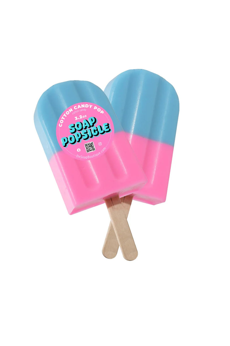 De Soap Boutique Popsicle Soap Cotton Candy