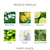 Mary Grace White Musk - Musk & Vanilla Eau De Parfum 10 ml