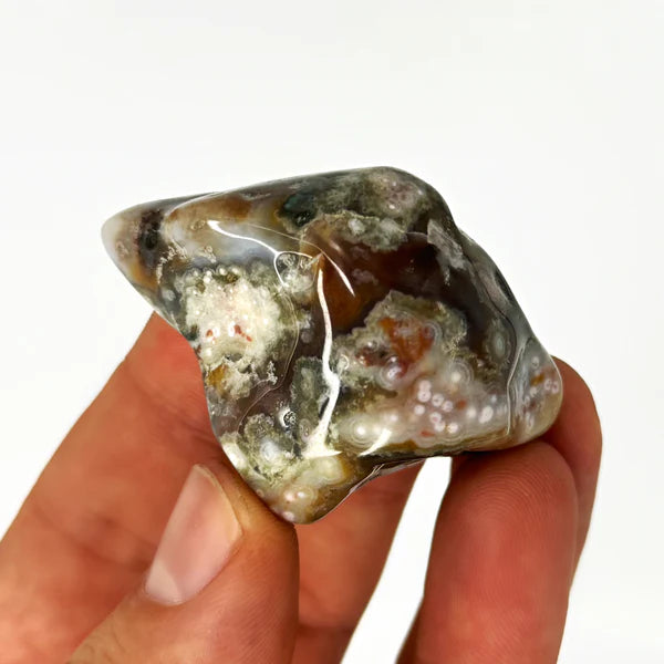 Ruby's Healing Crystals Polished Ocean Jasper Pieces
