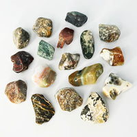 Ruby's Healing Crystals Polished Ocean Jasper Pieces
