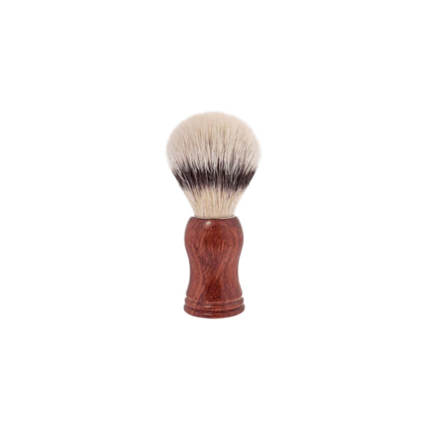 Plisson 1808 Bubingawood Handle & White Fibre Shaving Brush