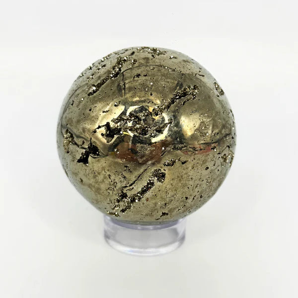 Ruby's Healing Crystals 85mm Pyrite Sphere