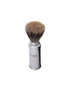Plisson 1808 Chrome Travel Genuine Badger Shaving Brush