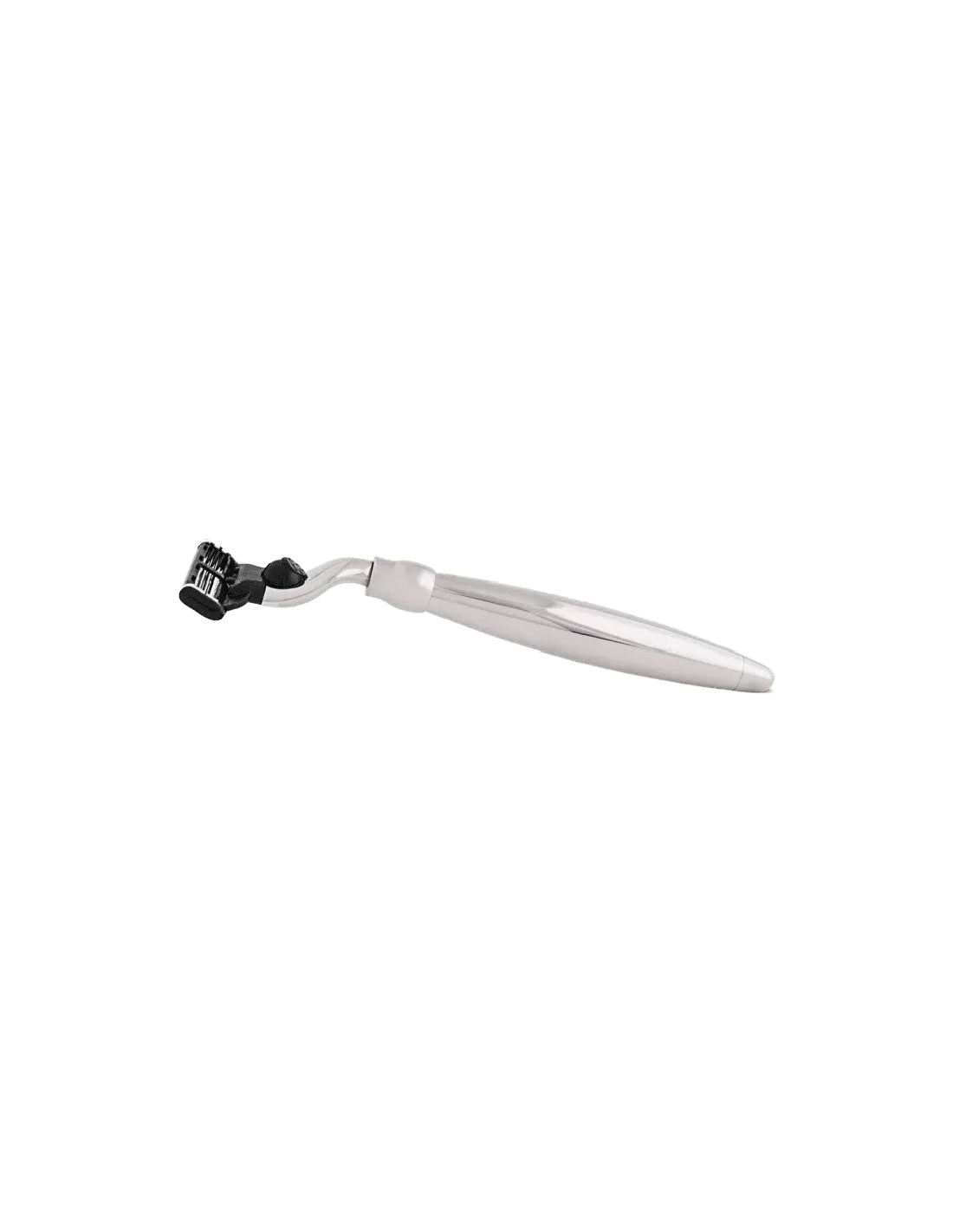 Plisson Razors Plisson 1808 Solid Brass Mach3 Razor - Palladium Finish | Plisson 1808 ...