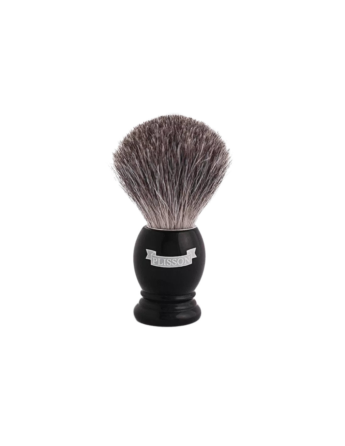 Plisson 1808 China Grey Essential Genuine Badger Shaving Brush - 4 Colors