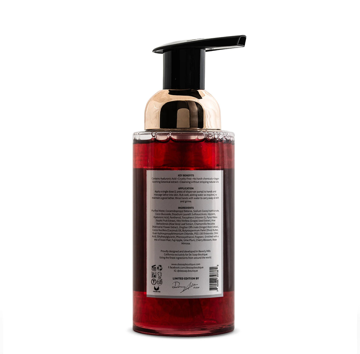 De Soap Boutique Cherry Blossom | Foaming Hand Soap 250 ml