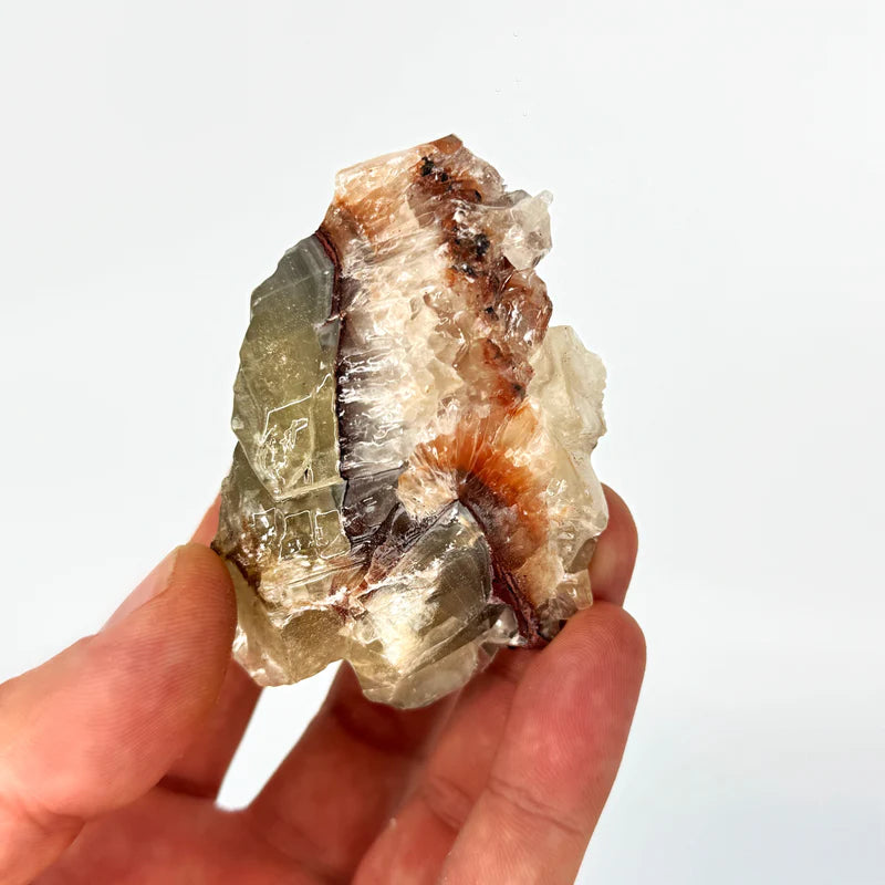 Ruby's Healing Crystals Raw Rainbow Calcite Chunks