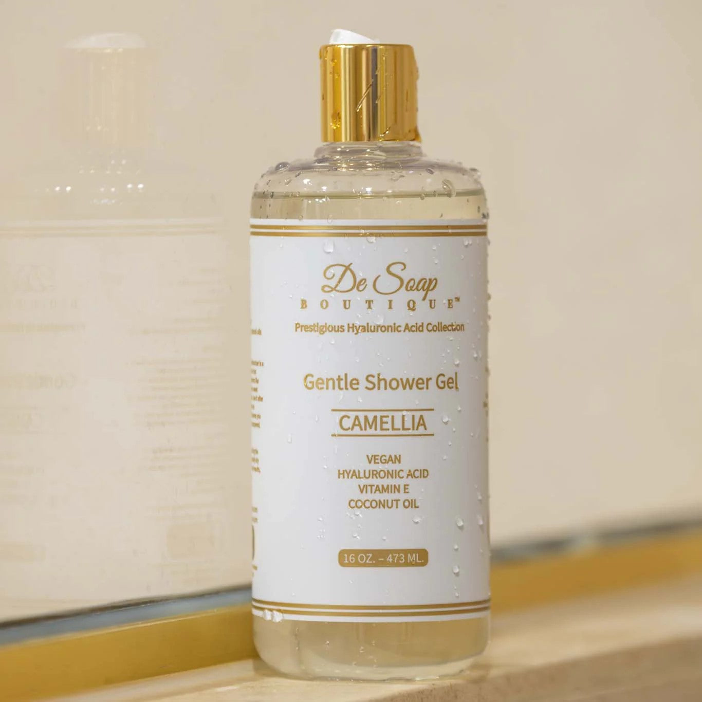 De Soap Boutique Camellia | Gentle Shower Gel 16 oz
