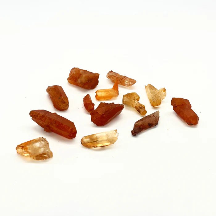 Ruby's Healing Crystals Tangerine Quartz