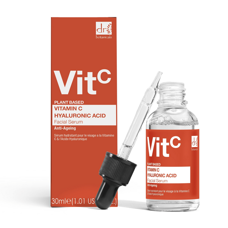 Dr. Botanicals Vitamin C 5% & Hyaluronic Acid 2% Hydrating Facial Serum 1.01 fl oz