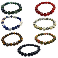 Ruby's Healing Crystals Mens Size Crystal Bracelets