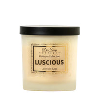 De Soap Boutique LUSCIOUS Lavender Sage Candle 10 oz