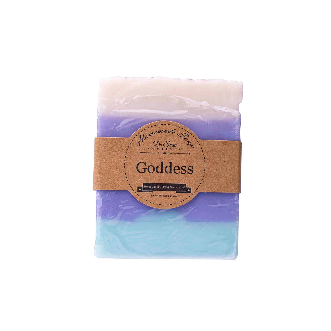 De Soap Boutique Artisan Bar Soap - Goddess 120 Grams