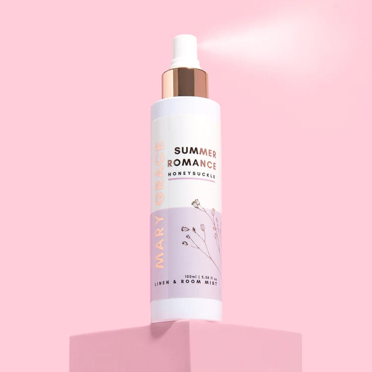 Mary Grace Summer Romance - Japanese Honeysuckle Linen & Room Mist