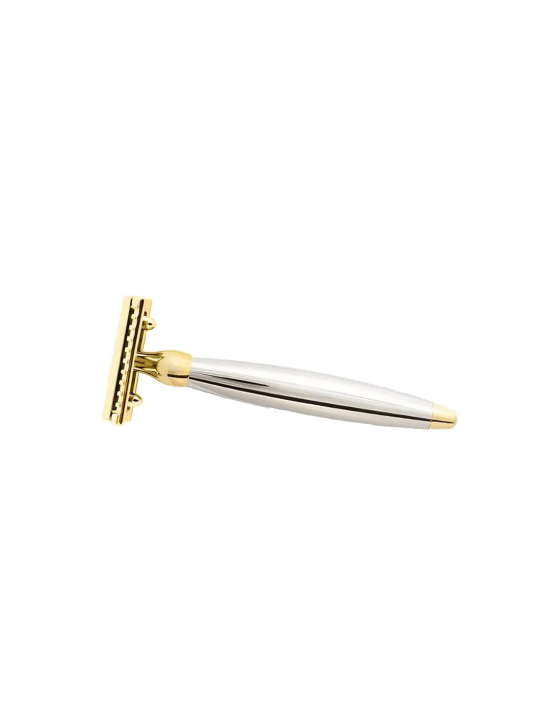 Plisson 1808 Solid Brass Safety Razor - Gold & Palladium Finish ...
