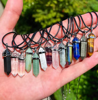 Ruby's Healing Crystals Assorted Crystal Pendants