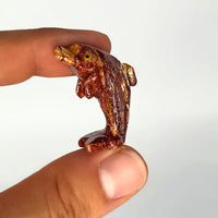 Ruby's Healing Crystals 1.5” Soapstone Dolphins