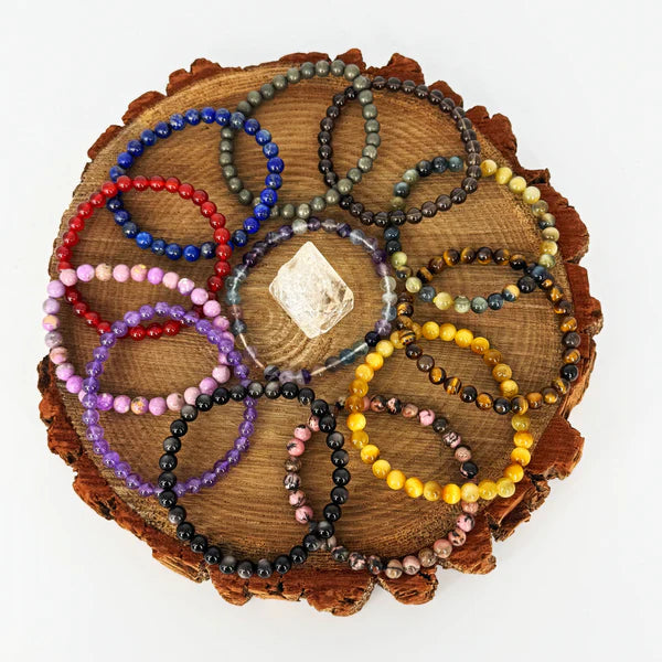 Ruby's Healing Crystals AAA Grade 6mm Beaded Bracelets