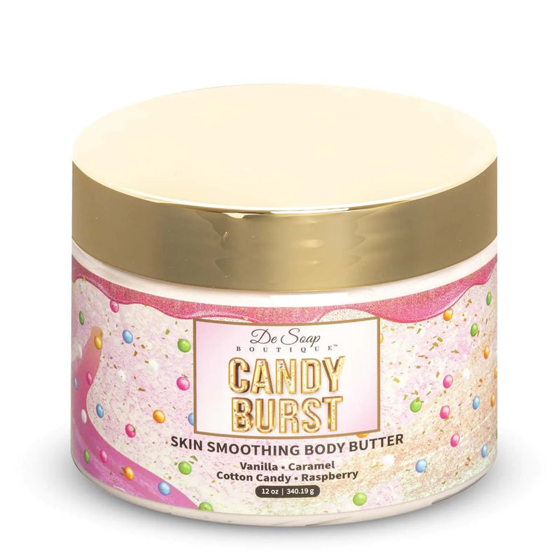 De Soap Boutique Candy Burst | Skin Smoothing Body Butter 12 oz