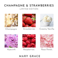 Mary Grace Champange & Strawberries Eau De Parfum 10 ml