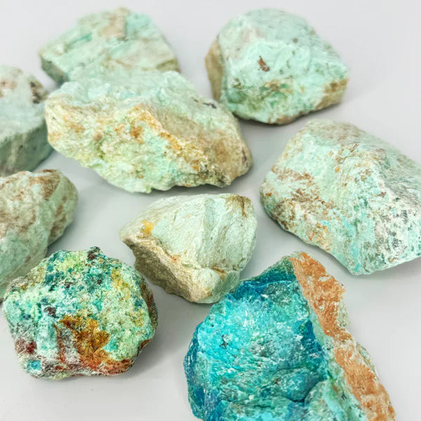 Ruby's Healing Crystals Raw Chrysocolla Chunks