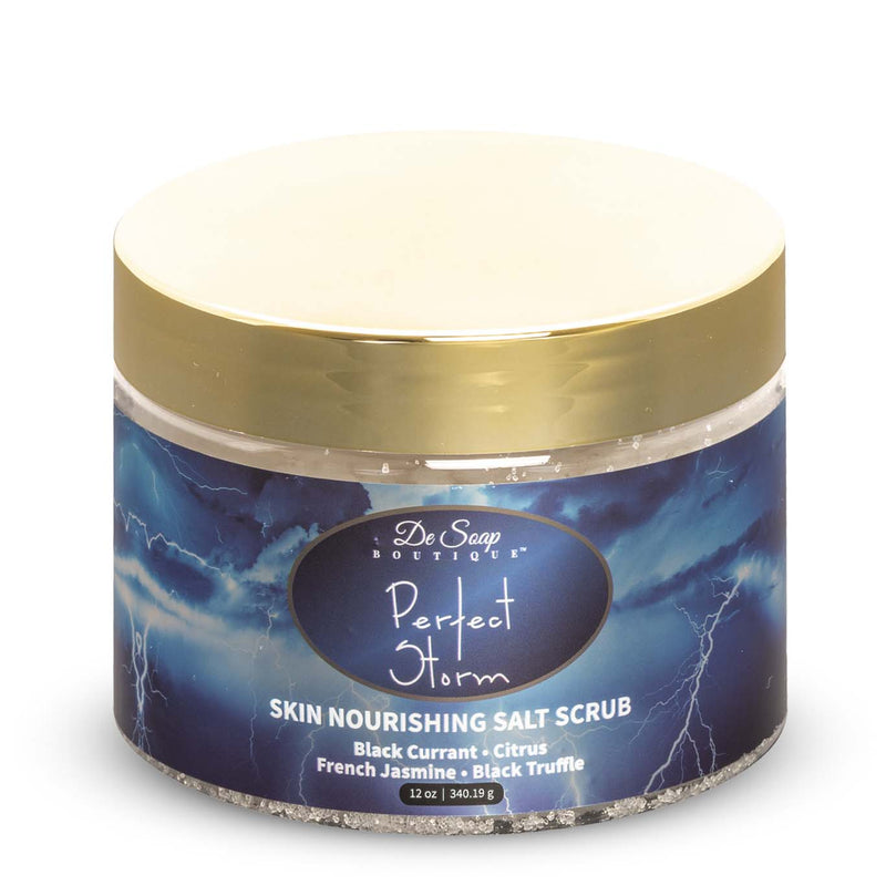 De Soap Boutique Perfect Storm | Skin Nourishing Salt Scrub 12 oz