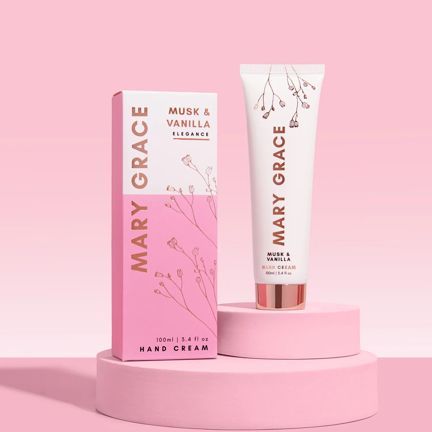 Mary Grace White Musk - Musk & Vanilla Hand Cream