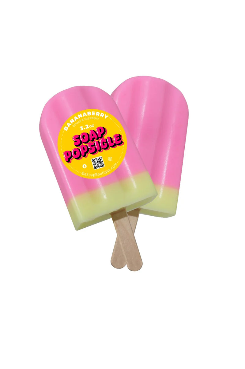 De Soap Boutique Popsicle Soap Bananaberry