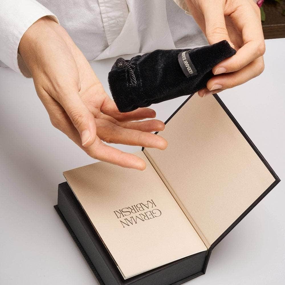 German Kabirski Klemm Amethyst Ring