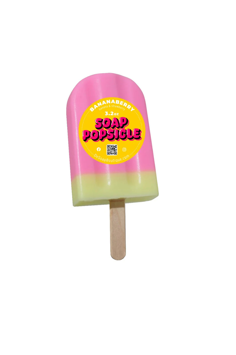 De Soap Boutique Popsicle Soap Bananaberry