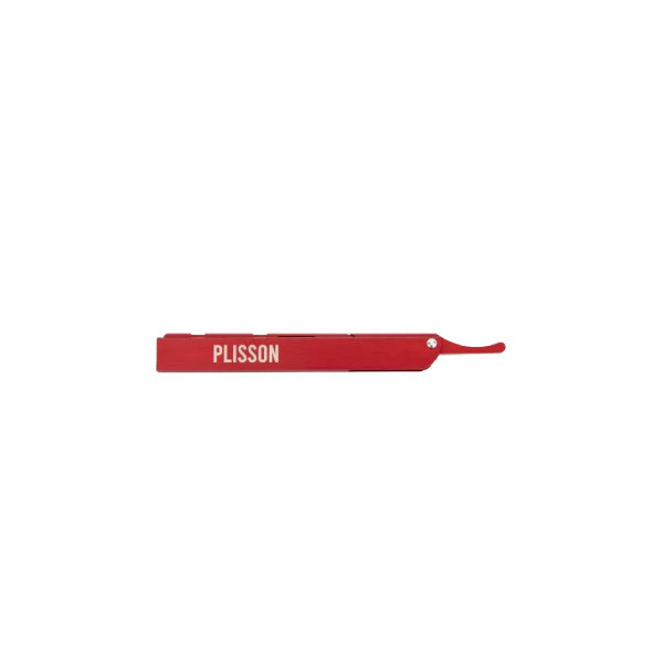 Plisson 1808 Aluminium Shavette - Red
