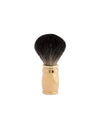Plisson 1808 Pure Black Genuine Badger Gold Plated Shaving Brush