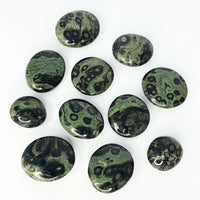 Ruby's Healing Crystals Kambaba (Crocodile) Jasper Palm Stones