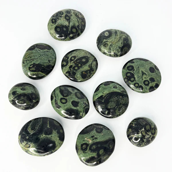 Ruby's Healing Crystals Kambaba (Crocodile) Jasper Palm Stones