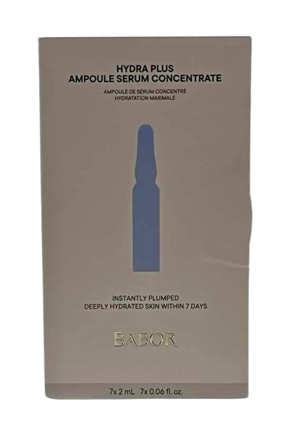  Babor Hydra Plus Ampoule Serum Concentrate 7 x 2ml – intensive hydrating serum treatment for dry skin
