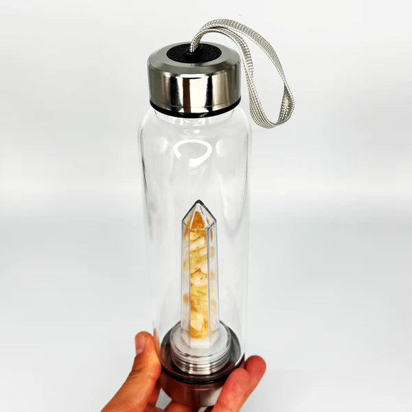 Ruby's Healing Crystals Infused Water Bottles