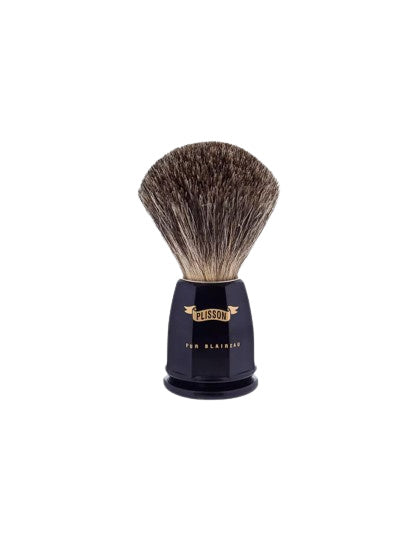 Plisson 1808 China Grey Genuine Badger Faceted Brush - 2 Colors