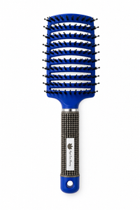 High End Beauty Boar Bristle and Nylon Curved Vented Hair Brush