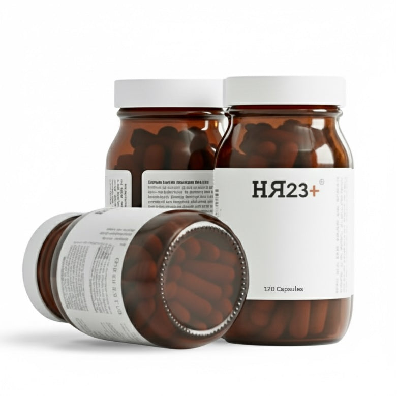 HR23+® Hair Restoration Supplement for Hair Loss - TRIPLE PACK <br><br><i>(Save 15% Use Code <b>HEB15</b> at Checkout!)</i>