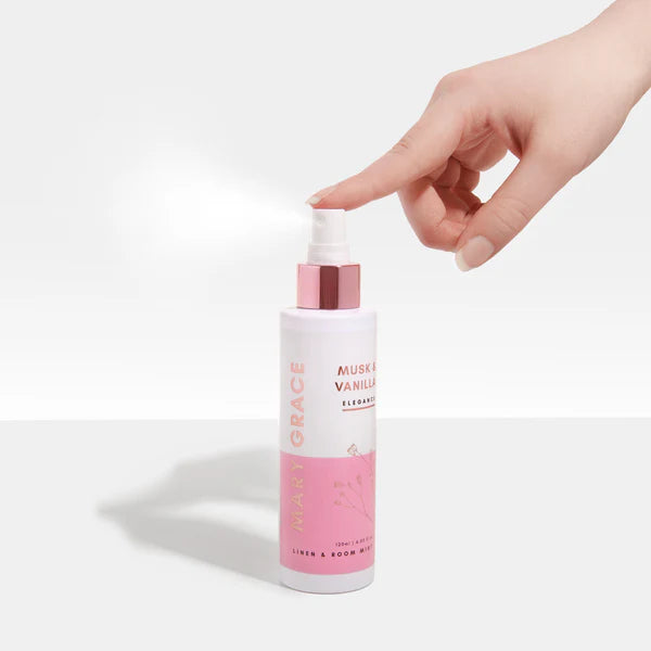 Mary Grace White Musk - Musk & Vanilla Linen & Room Mist