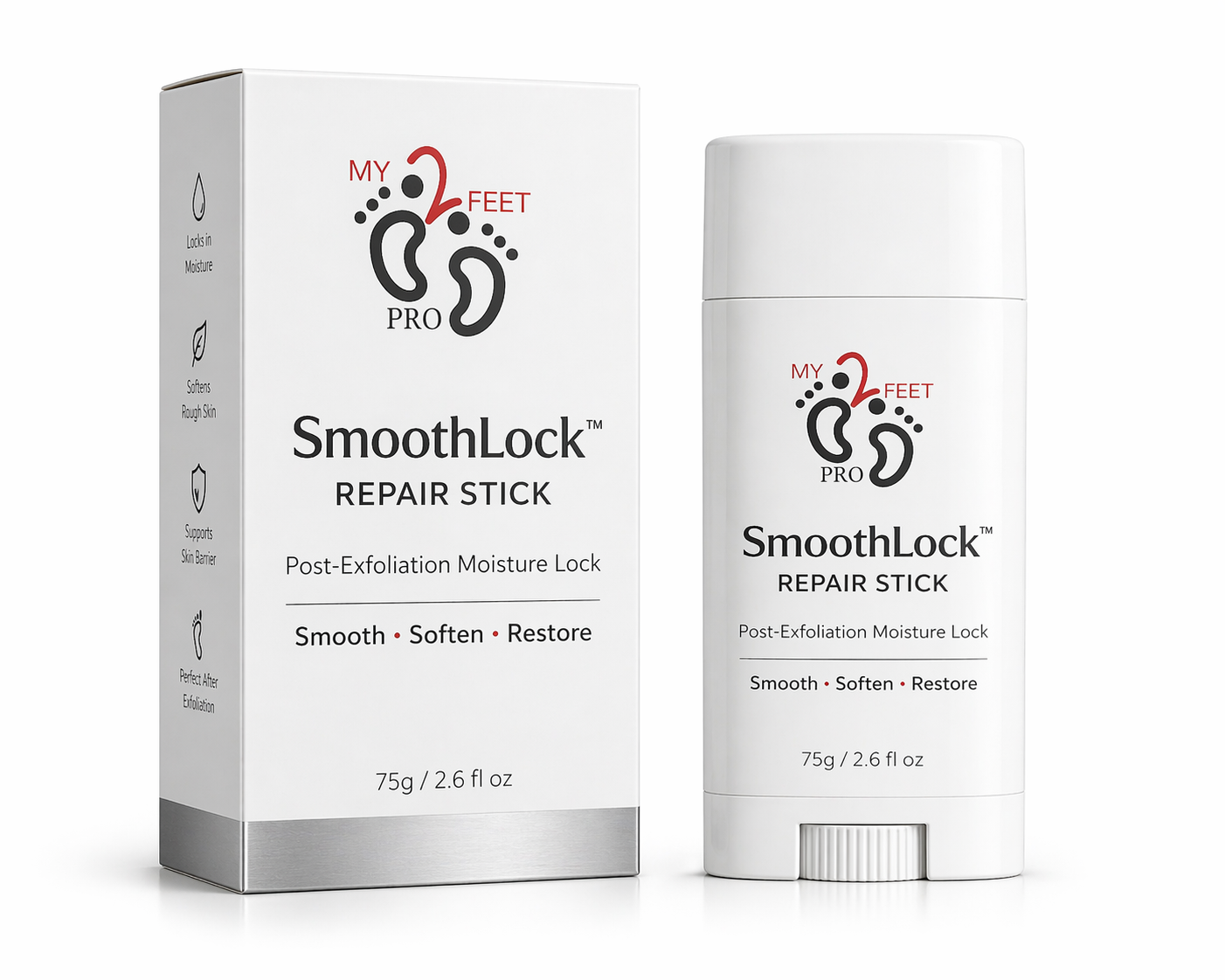 My2Feet SmoothLock™ Repair Stick | Repair Dry & Cracked Feet