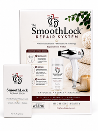 My2Feet SmoothLock Repair System with Professional Callus Remover, Repair stick and exfoliate repair maintain foot care routine