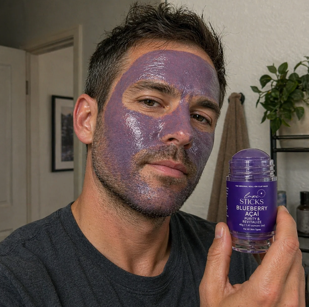 LuxeSticks Blueberry Açaí Clay Stick